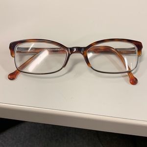 Giorgio Armani tortoise shell frame
